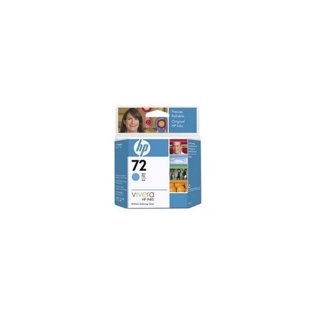 Cartouche cyan photo Vivera HP pour HP T610 / T1100 ... (N°72), Toner Express : achat en ligne de Cartouche cyan photo Vivera HP