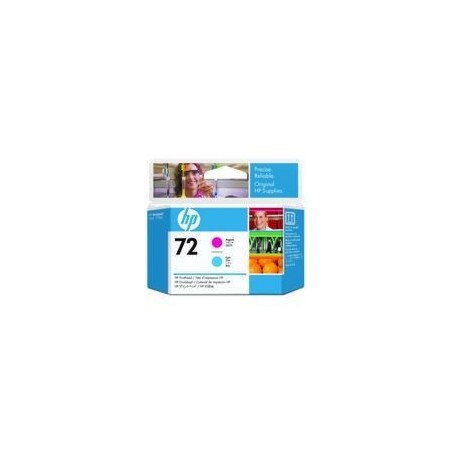 Tête d'impression magenta / cyan HP Vivera pour HP T610 / T1100 ... (N°72), Toner Express : achat en ligne de Tête d'impression 