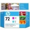 Tête d'impression magenta / cyan HP Vivera pour HP T610 / T1100 ... (N°72), Toner Express : achat en ligne de Tête d'impression 