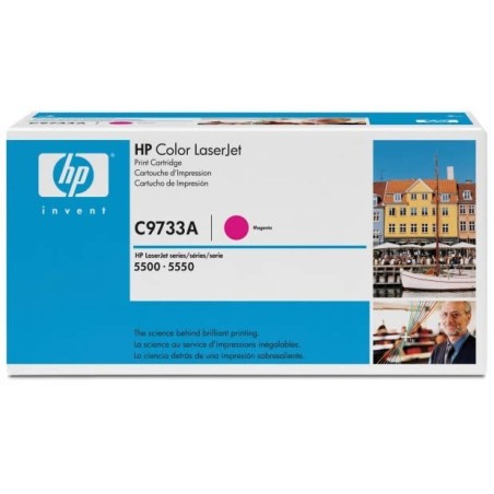 Toner Magenta HP pour Color LaserJet 5500 - 5550 (645A), Toner Express : achat en ligne de Toner Magenta HP pour Color LaserJet 