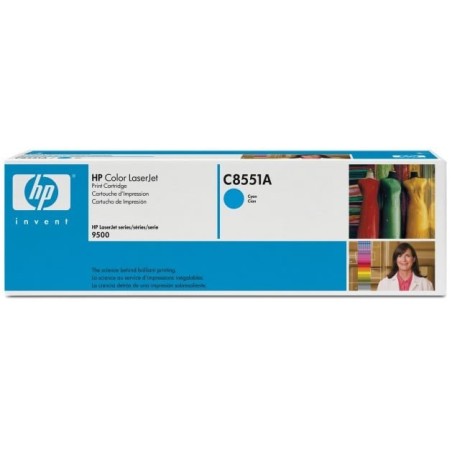 Toner Cyan HP pour Color LaserJet 9500 (822A), Toner Express : achat en ligne de Toner Cyan HP pour Color LaserJet 9500 (822A) p