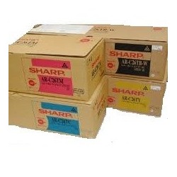 Rainbow pack de 4 Toners Sharp pour ARC260 / ARC260M / ARC262M, Toner Express : achat en ligne de Rainbow pack de 4 Toners Sharp