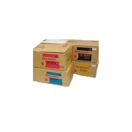 Rainbow pack de 4 Toners Sharp pour ARC260 / ARC260M / ARC262M, Toner Express : achat en ligne de Rainbow pack de 4 Toners Sharp