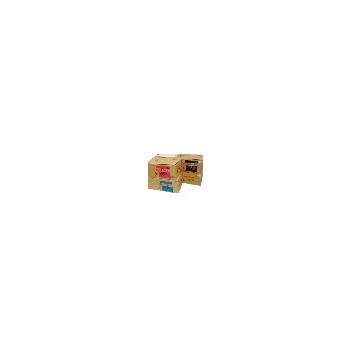 Rainbow pack de 4 Toners Sharp pour ARC260 / ARC260M / ARC262M, Toner Express : achat en ligne de Rainbow pack de 4 Toners Sharp