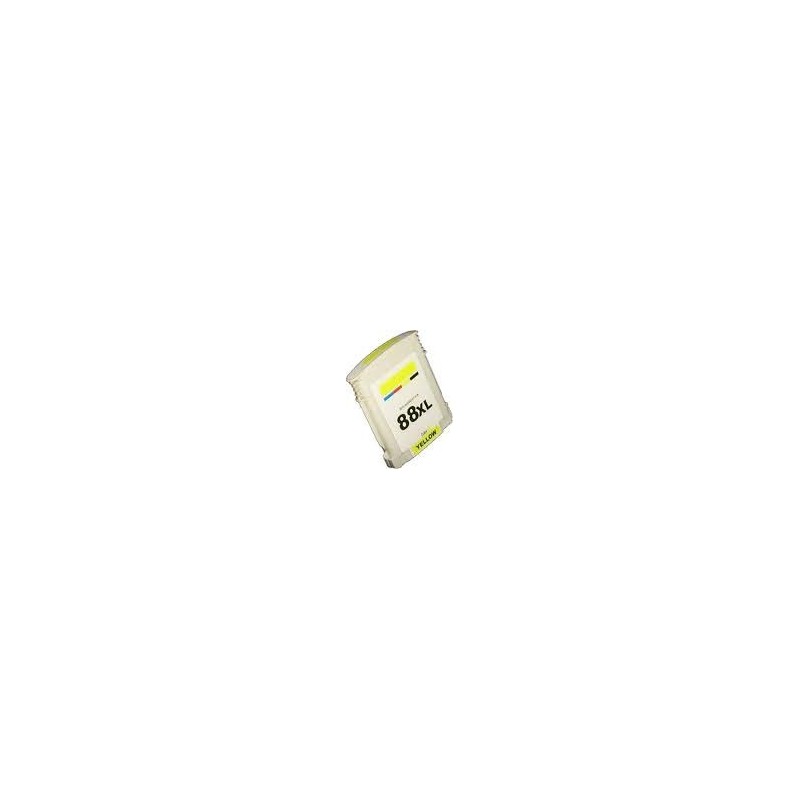 Cartouche jaune générique haute capacité pour HP officejet K5400... (n°88), Toner Express : achat en ligne de Cartouche jaune gé