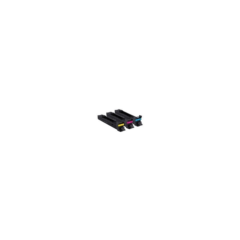 Kit toner economique (C/M/Y) Konica Minolta pour Magicolor 4650E / 4650DN / 4690MF, Toner Express : achat en ligne de Kit toner 