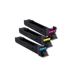 Kit toner eco haute capacité(C/M/Y) Konica Minolta pour Magicolor 4650E / 4650DN / 4690MF, Toner Express : achat en ligne de Kit