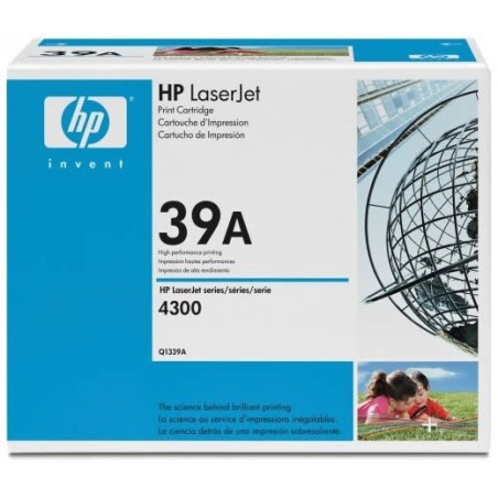 Toner HP pour LaserJet 4300 (39A), Toner Express : achat en ligne de Toner HP pour LaserJet 4300 (39A) pour imprimante