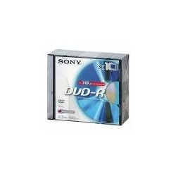 Pack de 10 DVD-R Sony boitiers, Toner Express : achat en ligne de Pack de 10 DVD-R Sony boitiers pour imprimante