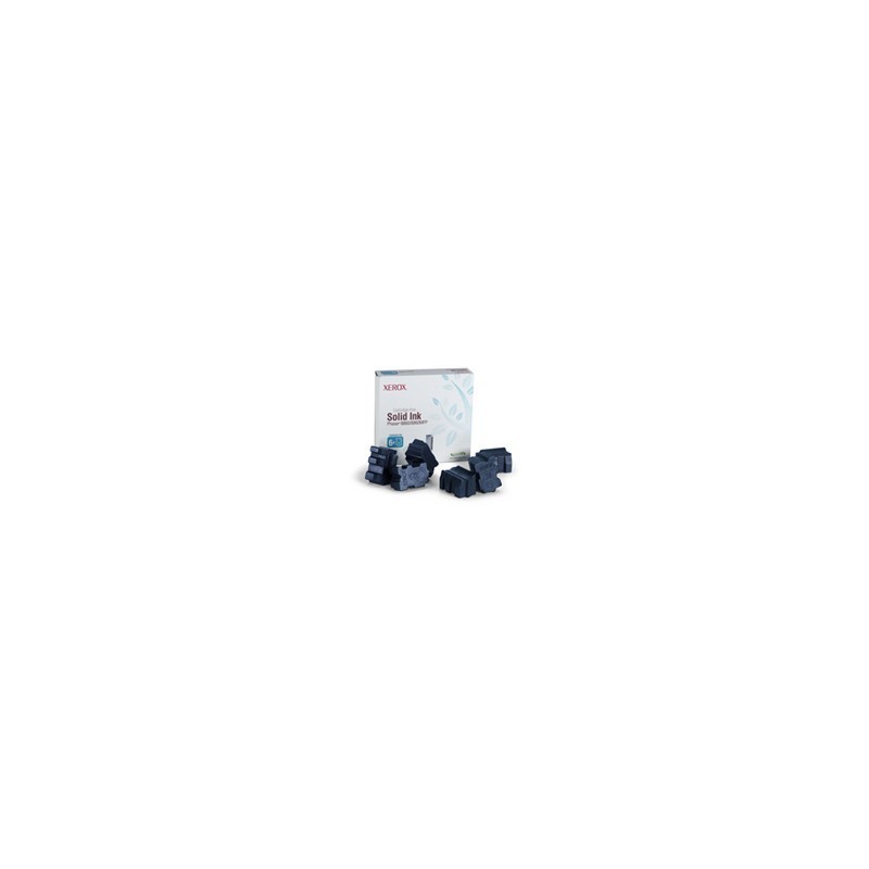 6 x Sticks Encre solide cyan Xerox pour Phaser 8860 / 8860MFP, Toner Express : achat en ligne de 6 x Sticks Encre solide cyan Xe