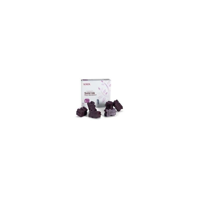 6 x Sticks Encre solide magenta Xerox pour Phaser 8860 / 8860MFP, Toner Express : achat en ligne de 6 x Sticks Encre solide mage