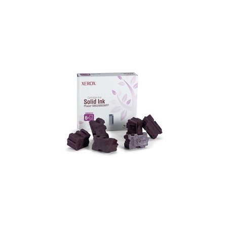 6 x Sticks Encre solide magenta Xerox pour Phaser 8860 / 8860MFP, Toner Express : achat en ligne de 6 x Sticks Encre solide mage