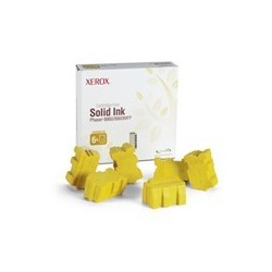 6 x Sticks Encre solide jaune Xerox pour Phaser 8860 / 8860MFP, Toner Express : achat en ligne de 6 x Sticks Encre solide jaune 