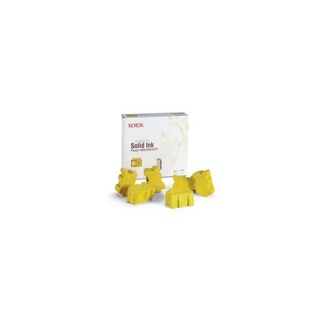 6 x Sticks Encre solide jaune Xerox pour Phaser 8860 / 8860MFP, Toner Express : achat en ligne de 6 x Sticks Encre solide jaune 