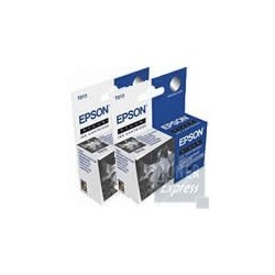 Double Pack Cartouche Encre Noire (2xC13T013401) EPSON, Toner Express : achat en ligne de Double Pack Cartouche Encre Noire (2xC