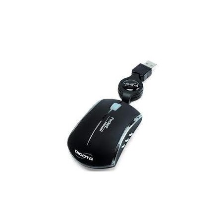 Mini souris Otique USB Dicota Z14448Z retractable, Toner Express : achat en ligne de Mini souris Otique USB Dicota Z14448Z retra