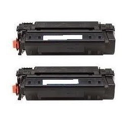 Pack de 2 Toners Noir génériques haute capa pour HP laserjet 2410/2420/2430, Toner Express : achat en ligne de Pack de 2 Toners 