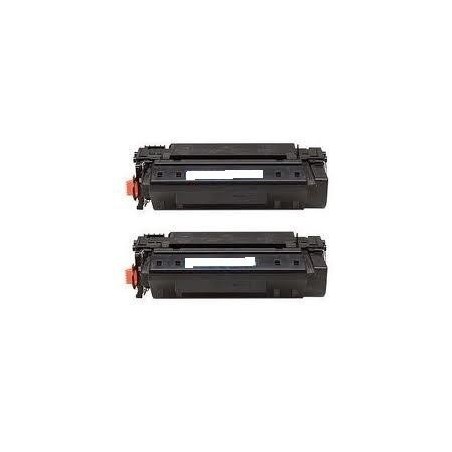 Pack de 2 Toners Noir génériques haute capa pour HP laserjet 2410/2420/2430, Toner Express : achat en ligne de Pack de 2 Toners 
