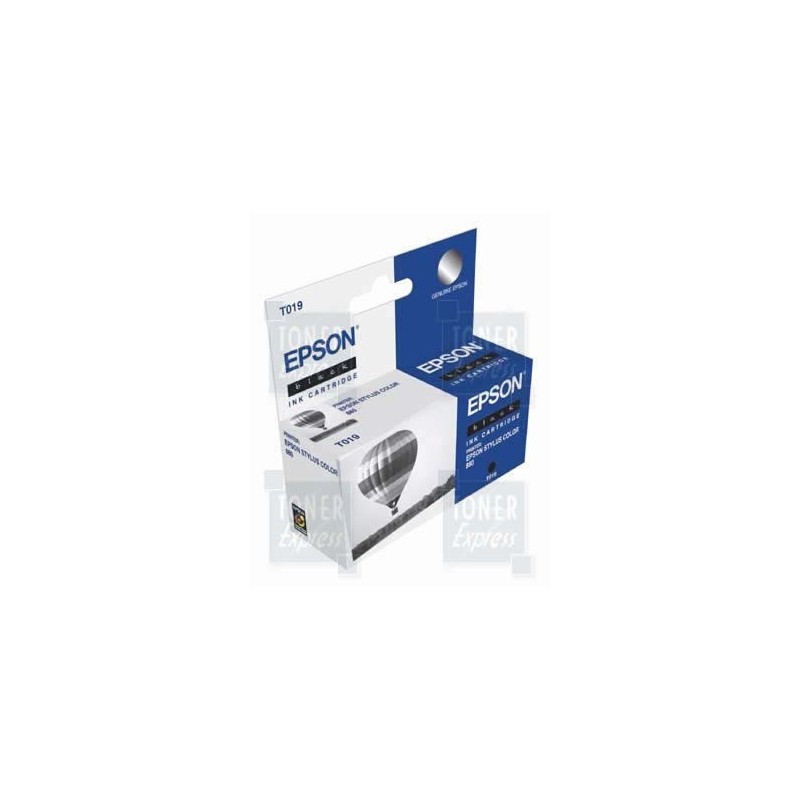 Cartouche Encre Noire EPSON (T019), Toner Express : achat en ligne de Cartouche Encre Noire EPSON (T019) pour imprimante
