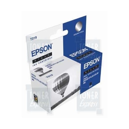 Cartouche Encre Noire EPSON (T019), Toner Express : achat en ligne de Cartouche Encre Noire EPSON (T019) pour imprimante