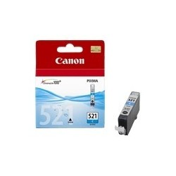 Cartouche d'encre cyan Canon pour Pixma ip3600 / mp540...CLI-521C, Toner Express : achat en ligne de Cartouche d'encre cyan Cano