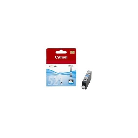 Cartouche d'encre cyan Canon pour Pixma ip3600 / mp540...CLI-521C, Toner Express : achat en ligne de Cartouche d'encre cyan Cano