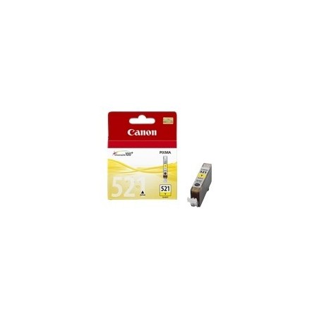 Cartouche d'encre jaune Canon pour Pixma ip3600 / mp540...CLI-521Y, Toner Express : achat en ligne de Cartouche d'encre jaune Ca