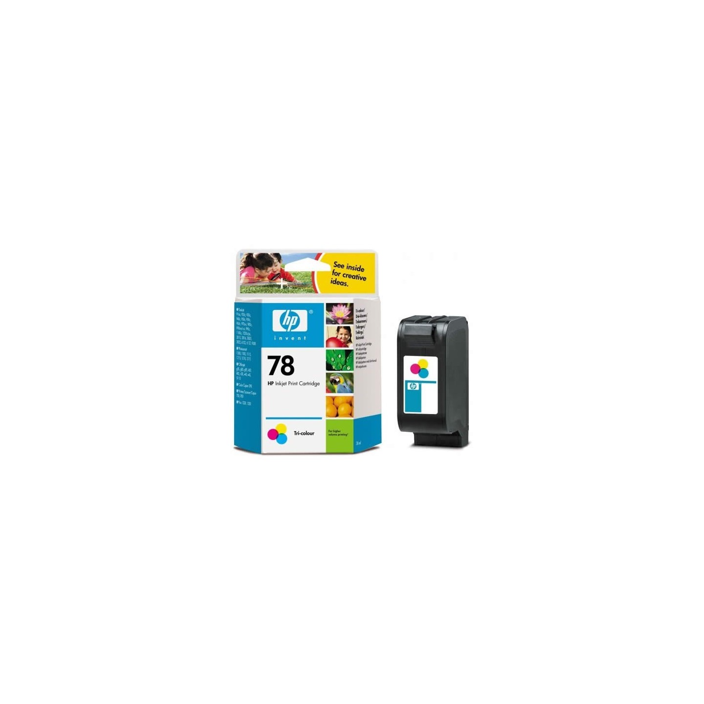 Cartouche 3 Couleurs Grande Capacité HP pour Deskjet 1220 (N°78), Toner Express : achat en ligne de Cartouche 3 Couleurs Grande 
