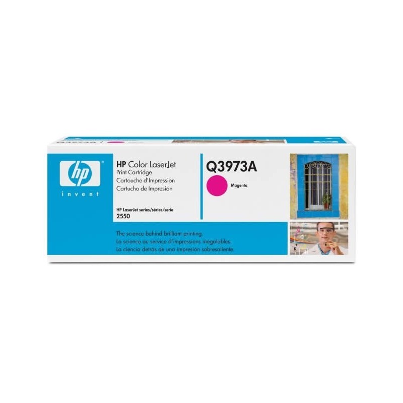 Toner HP magenta pour Color LaserJet 2550 (123A), Toner Express : achat en ligne de Toner HP magenta pour Color LaserJet 2550 (1