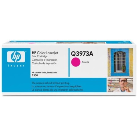 Toner HP magenta pour Color LaserJet 2550 (123A), Toner Express : achat en ligne de Toner HP magenta pour Color LaserJet 2550 (1