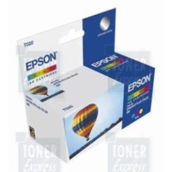 Cartouche Encre 3 Couleurs EPSON (T020), Toner Express : achat en ligne de Cartouche Encre 3 Couleurs EPSON (T020) pour impriman