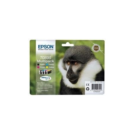 Multipack 4 couleurs (BCMJ) série (T089)  S20, SX205, SX400, Toner Express : achat en ligne de Multipack 4 couleurs (BCMJ) série