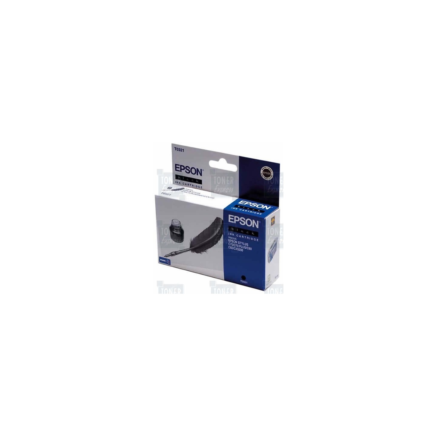 Cartouches Encre Noire EPSON T0321, Toner Express : achat en ligne de Cartouches Encre Noire EPSON T0321 pour imprimante