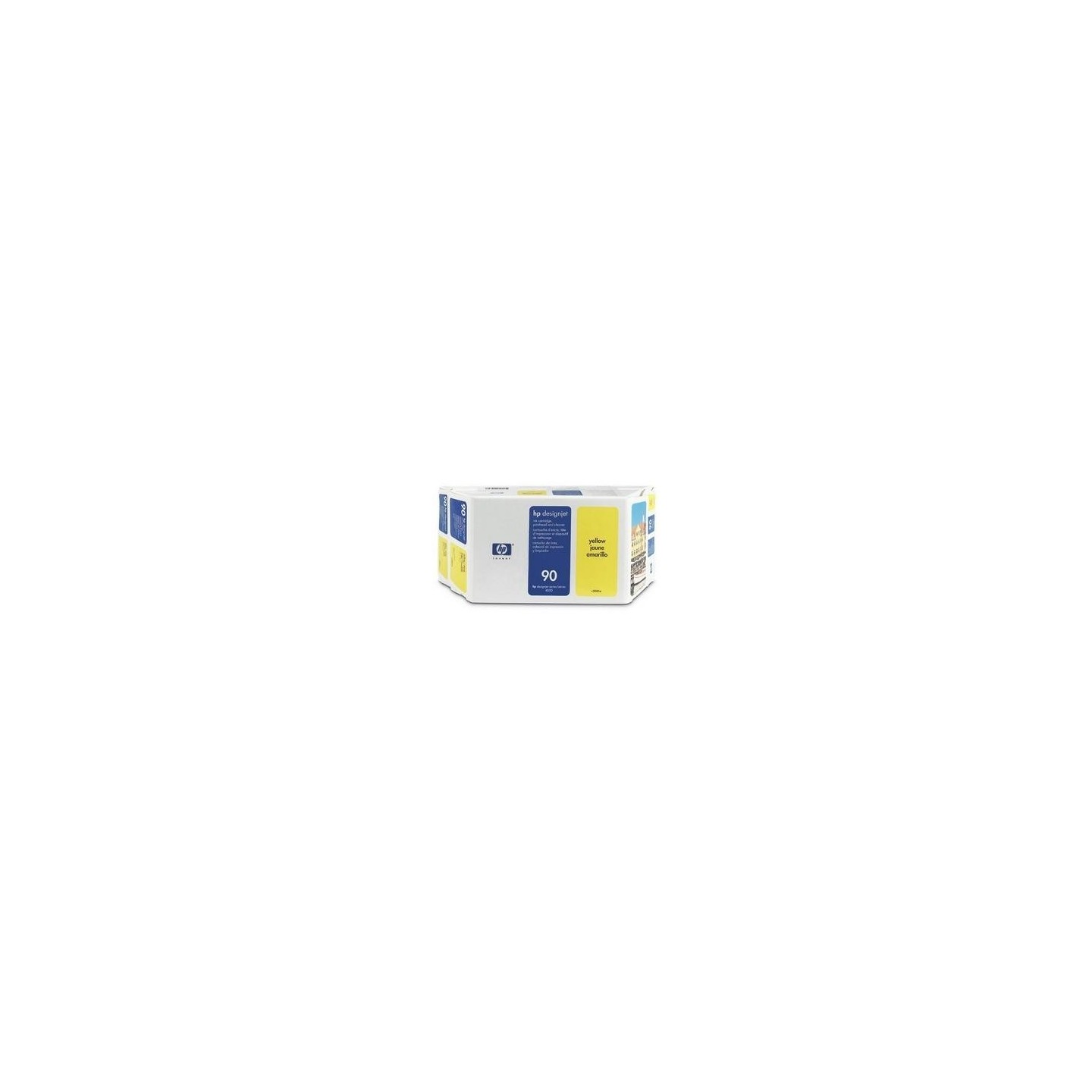 Value pack jaune HP90 - tëte d'impression et cartouche pour designjet 4000, Toner Express : achat en ligne de Value pack jaune H