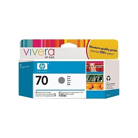 Cartouche gris HP pour Designjet Z2100 / Z23100 (N°70), Toner Express : achat en ligne de Cartouche gris HP pour Designjet Z2100