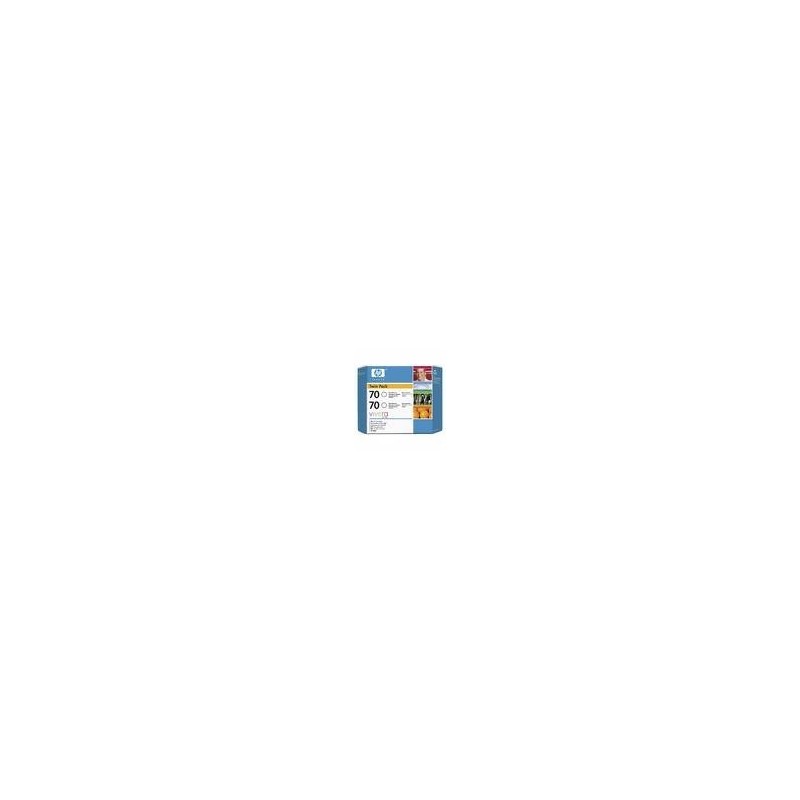 Pack de 2 optimiseur de brillance HP pour Designjet Z2100 / Z23100 (N°70), Toner Express : achat en ligne de Pack de 2 optimiseu