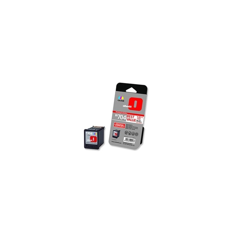 Cartouche d'encre Olivetti couleur IN-704, Toner Express : achat en ligne de Cartouche d'encre Olivetti couleur IN-704 pour impr