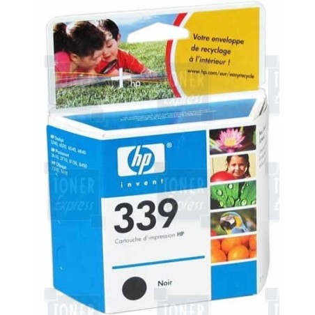 Cartouche Noire HP Grande Capacité pour Deskjet 5740 ... (N°130/N°339), Toner Express : achat en ligne de Cartouche Noire HP Gra