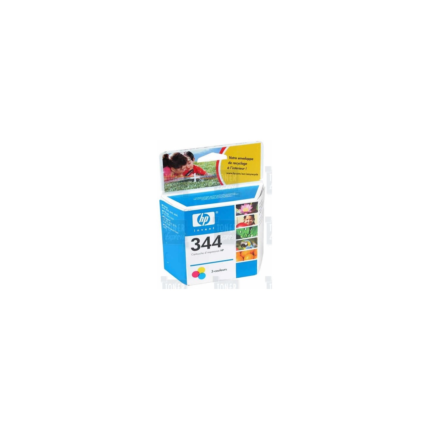 Cartouche couleur HP Grande Capacité pour Deskjet 5740 ...  (N°134/N°344), Toner Express : achat en ligne de Cartouche couleur H