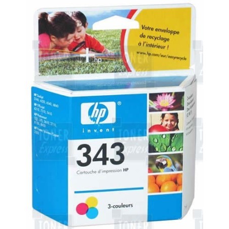 Cartouche couleur HP pour Deskjet 360c ... (N°343), Toner Express : achat en ligne de Cartouche couleur HP pour Deskjet 360c ...