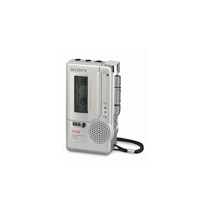 Dictaphone vocal analogique SONY portable (M-800V.CE7) en PROMOTION, Toner Express : achat en ligne de Dictaphone vocal analogiq