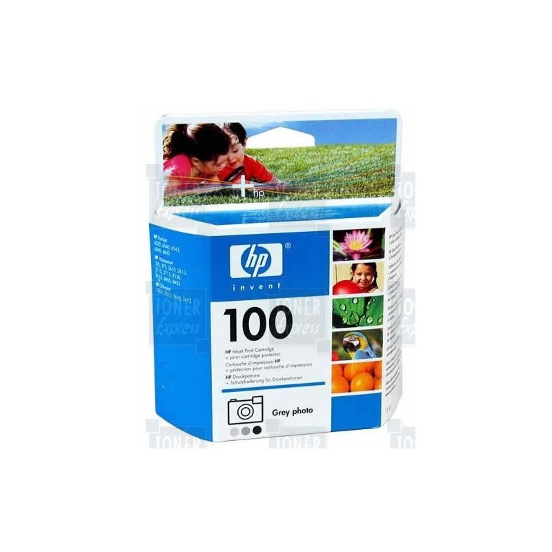 Cartouche grise HP pour Deskjet 6520 ...  (N°100), Toner Express : achat en ligne de Cartouche grise HP pour Deskjet 6520 ...  (
