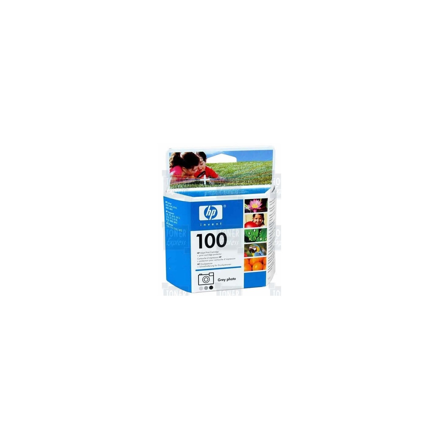 Cartouche grise HP pour Deskjet 6520 ...  (N°100), Toner Express : achat en ligne de Cartouche grise HP pour Deskjet 6520 ...  (