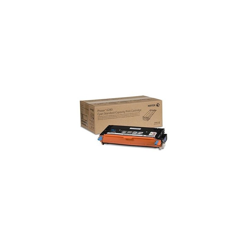 Toner cyan Xerox pour Phaser 6280, Toner Express : achat en ligne de Toner cyan Xerox pour Phaser 6280 pour imprimante