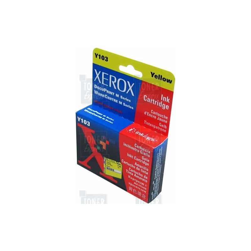 Cartouche d'encre xerox Y103 jaune, Toner Express : achat en ligne de Cartouche d'encre xerox Y103 jaune pour imprimante
