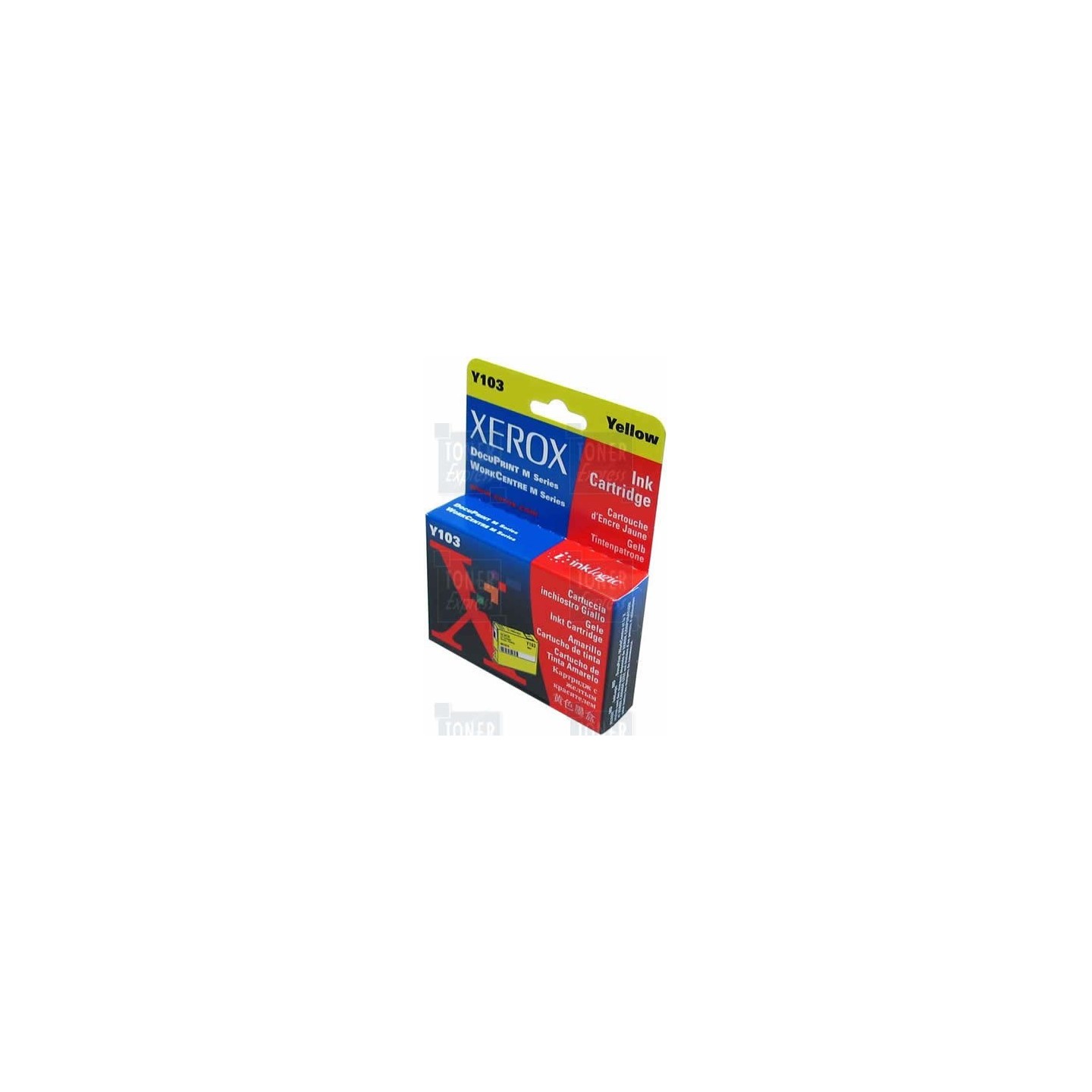 Cartouche d'encre xerox Y103 jaune, Toner Express : achat en ligne de Cartouche d'encre xerox Y103 jaune pour imprimante