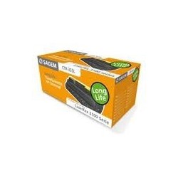 Toner noir haute capacité Sagem pour fax 3150 / 3155, Toner Express : achat en ligne de Toner noir haute capacité Sagem pour fax