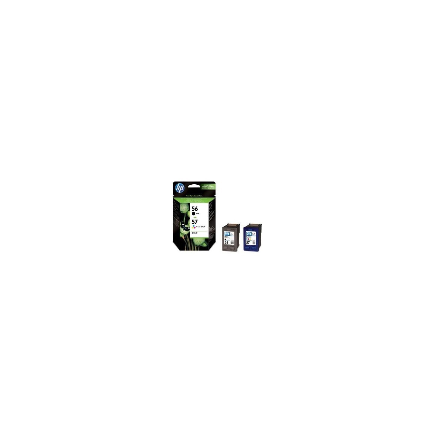 Pack cartouche encre HP 1 Noire N°56 + 1 couleur N°57, Toner Express : achat en ligne de Pack cartouche encre HP 1 Noire N°56 + 