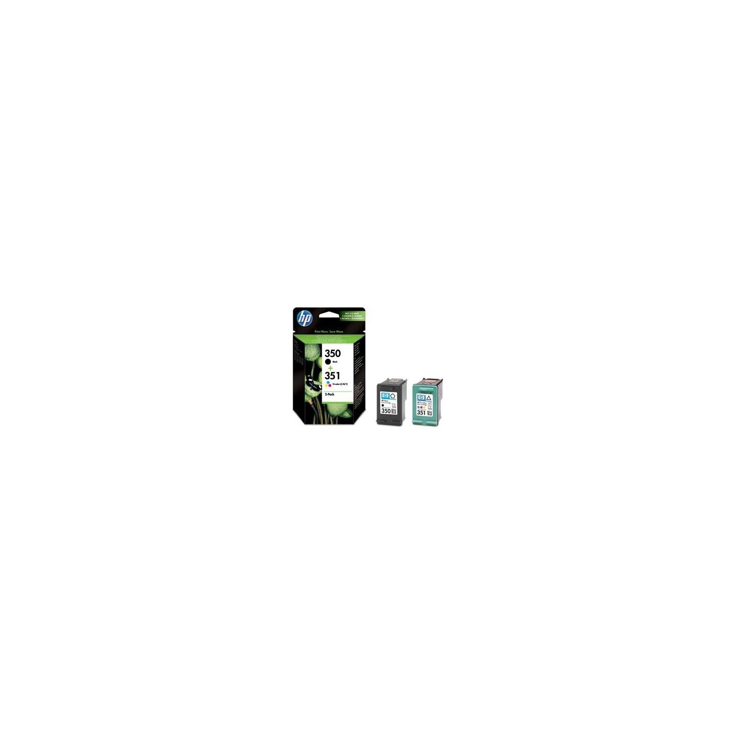 Pack cartouche encre HP 1 Noire N°350 + 1 couleur N°351, Toner Express : achat en ligne de Pack cartouche encre HP 1 Noire N°350