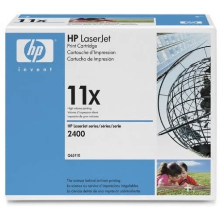 Toner Noir haute capa HP laserjet 2400/2410/2420/2430 (11X), Toner Express : achat en ligne de Toner Noir haute capa HP laserjet